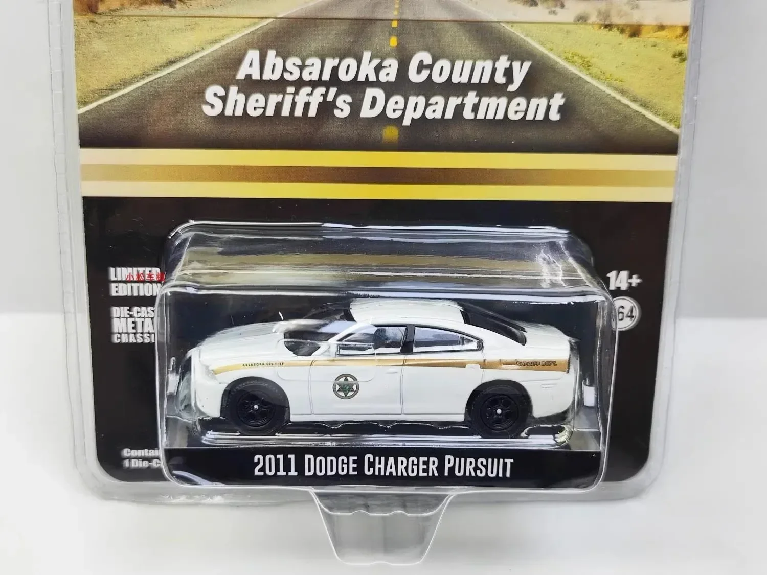 1:64 2011 Dodge Charger Pursuit-Отдел Шерифа Эбарика литая под давлением модель автомобиля из