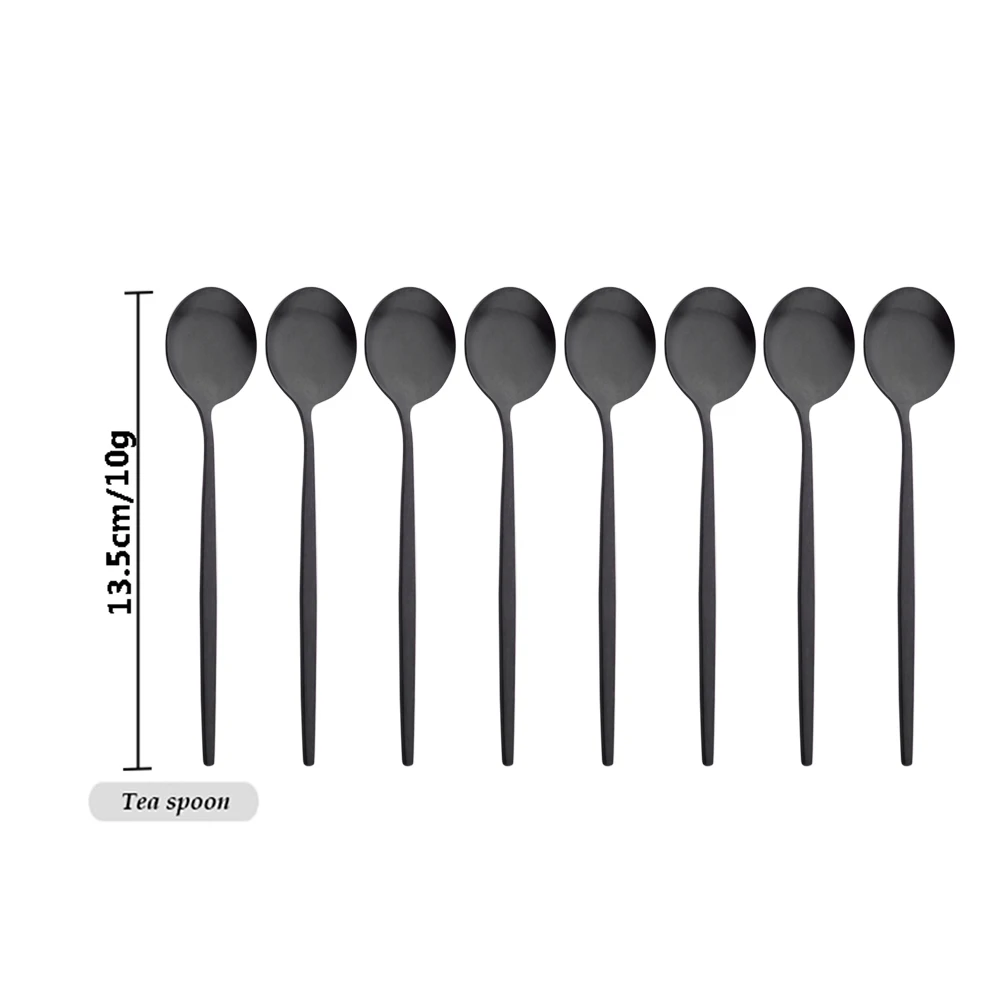 8/16/24/32 Small Dessert Spoons Dinnerware Bar Teaspoon Stir