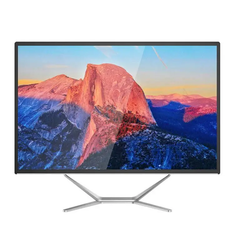 28'' 4K screen anti-blue light gaming pc i3-9100F 8G 256G 4G independent display all-in-one desktop computer with graphic card