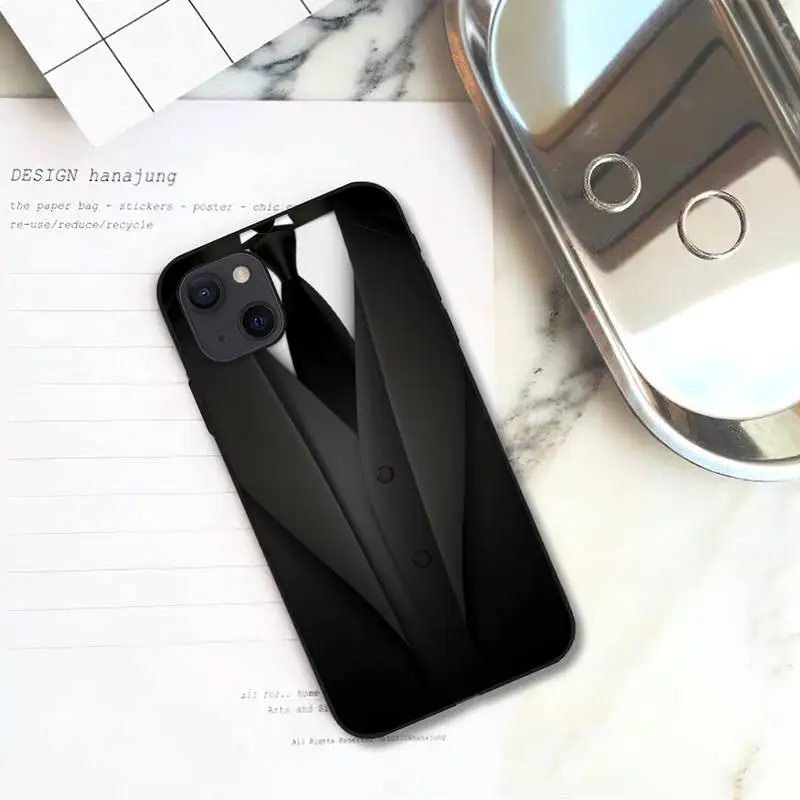 Чехол для телефона Man Suit Shirt Tie Phone Case для iPhone 11 12 Mini 13 14 Pro XS Max X 8 7 6s Plus 5 SE XR.