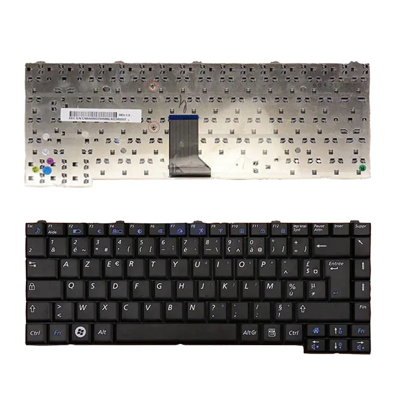 Для Samsung R60 R70 R510 R560 P510 P560 французская клавиатура FR Clavier