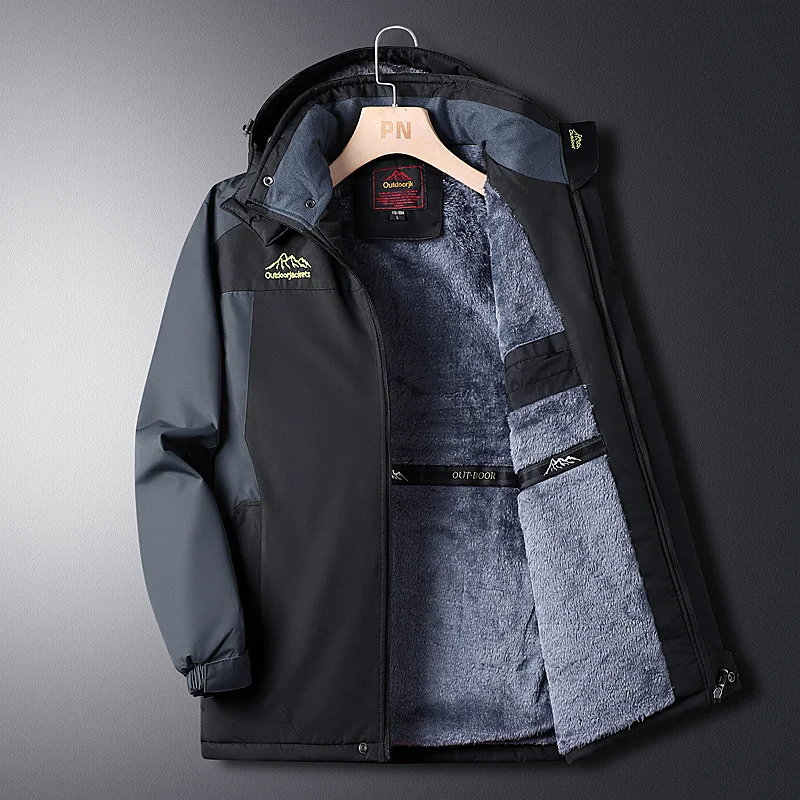 

Winter Jackets Cotton-padded Men's Man Coats Thicken Warm Parkas Men Clothing Plus Size M-9XL Cotton Jacket Jaqueta Masculina Lq