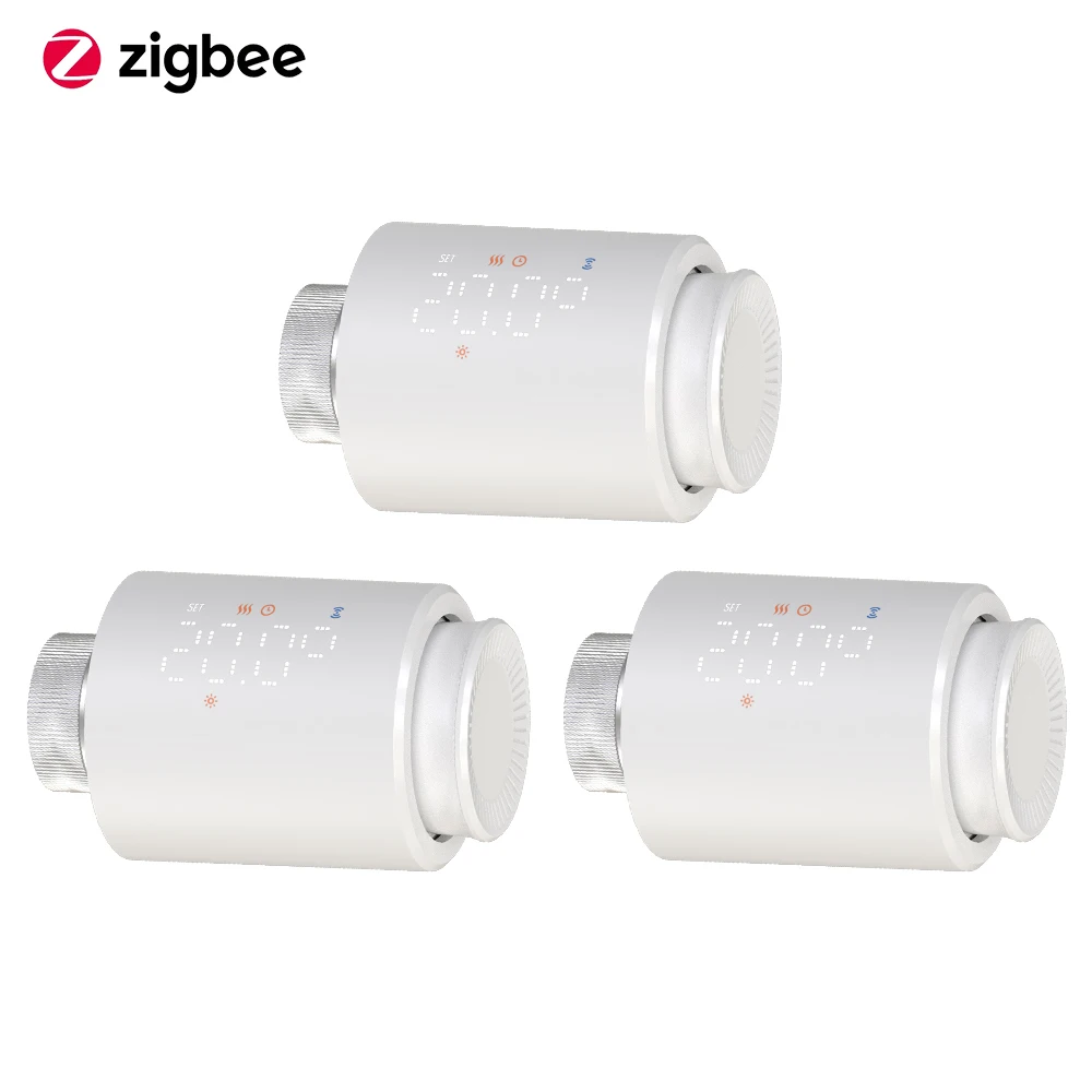 

EZAIOT Умный термостатический клапан для радиаторов ZigBee