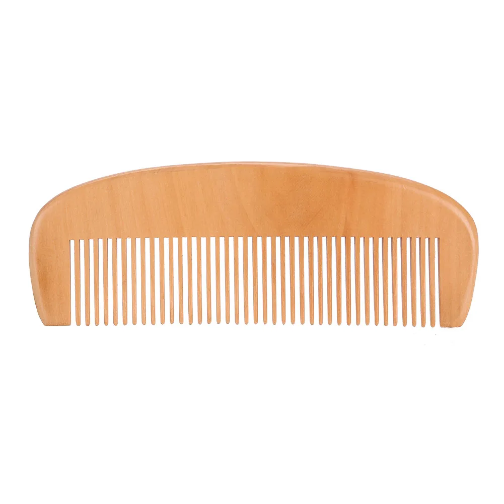 

Portable Men's Beard Wooden Comb Kit Mustache Hair Care Brush Shape Tools