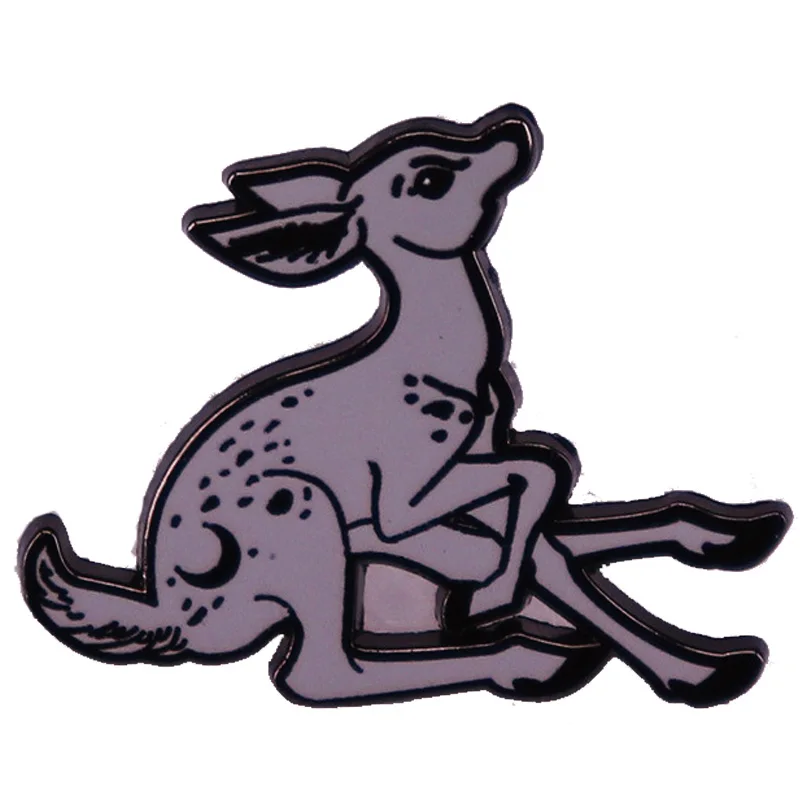 

Deer Metal Enamel Pins and Brooches for Women Men Lapel Pin Backpack Bags Badge Kids Gifts Jewelry