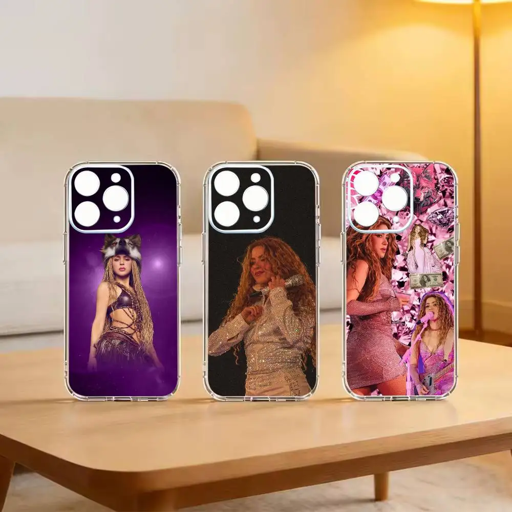 Фото Чехол для телефона S-Shakira-Dancers, мягкий прозрачный чехол для iPhone 14 16 15 17 13 12 11 Pro Max Plus №1