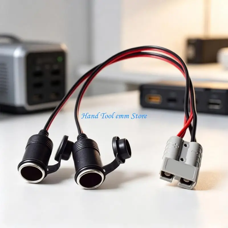 Фото H37F 12AWG Двусторонний кабель SB50 для линии электропитания аксессуаров для гольф-каров №4