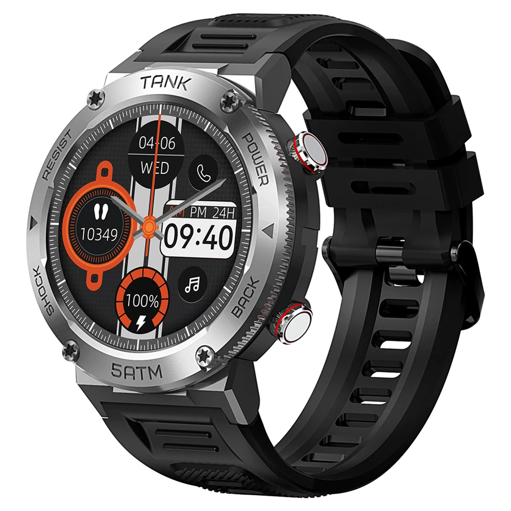 

KOSPET TANK T1 PRO Smartwatch Bluetooth Outdoor Answer Dial Call Sport Smart Watch MIL-STD IP69 Waterproof Smart Watch For Men