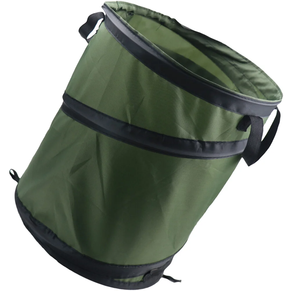 

Barbecue Garbage Can Reusable Yard Waste Bags Collapsible Garden Trash Bin Bins Cover Outdoor Collapsable Folding Camping Lawn