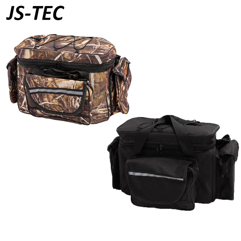 

51*28*22cm Waterproof Fishing Bag Nylon Large Capacity Multi-Purpose Fishing Tackle Bag Two-Layer Outdoor Shoulder Bags FH08