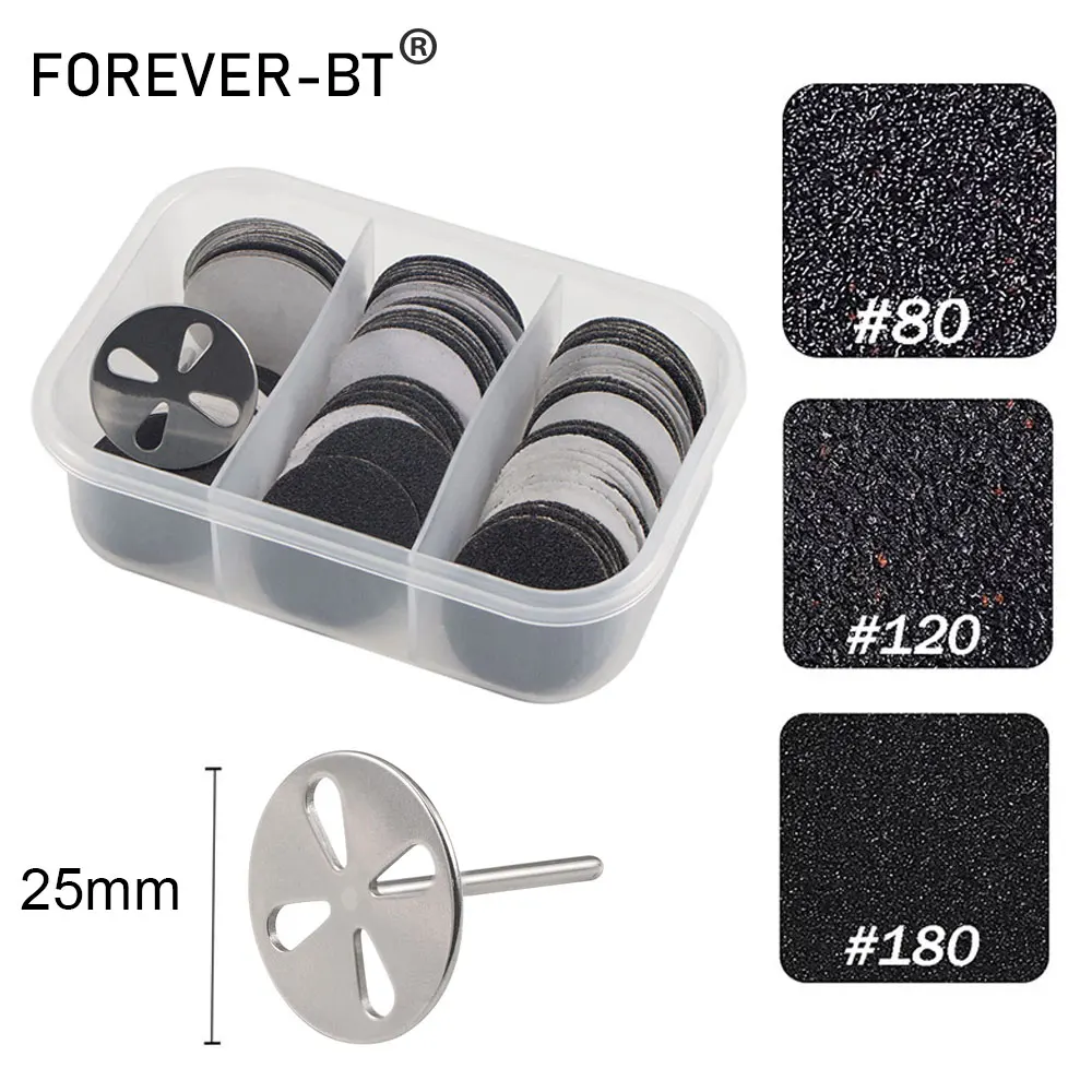 Replaceable Sanding Paper with Metal Disk Shaft Pedicure Tool Foot Dead Skin Remover Feet Care Salon Manicure Tools