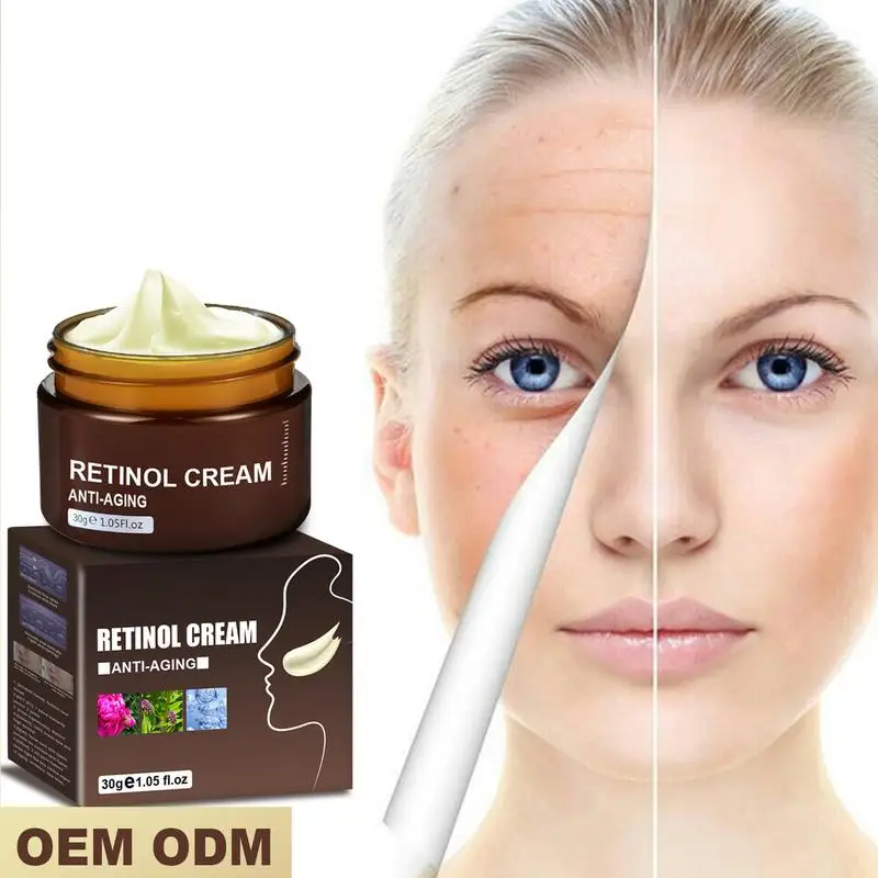 

Retinol Eye Cream Dark Circles Fade Fine Lines Remove Eye Bags Anti Wrinkle Anti Aging Firming Brighten Skin Facial Skin Care