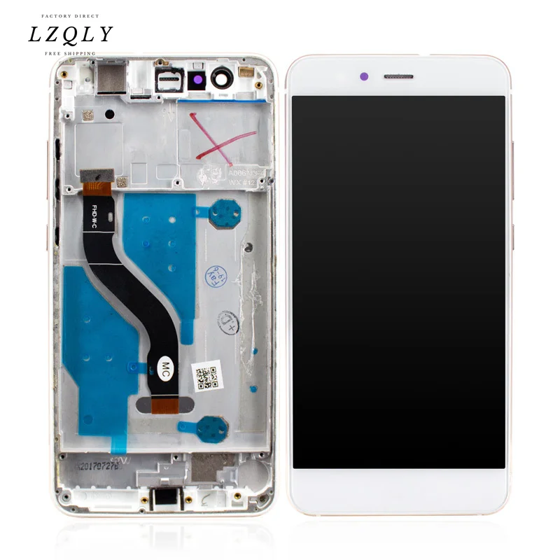 

ЖК-дисплей для Huawei P10 Lite Was-lx2 Was-lx1a Женский ЖК-дисплей с сенсорным экраном и дигитайзером с рамкой для Huawei P10 Lite