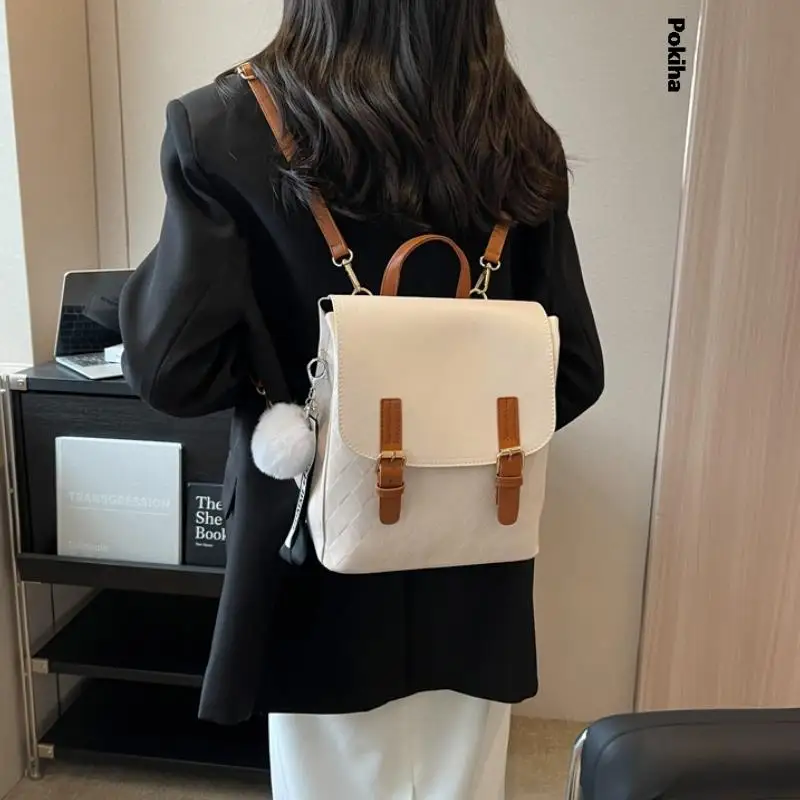 

Summer Versatile New 2023 Shoulder Backpack Bag School Ladies Large Leather Purses And Handbags Luxury Designer Trendy Casuals