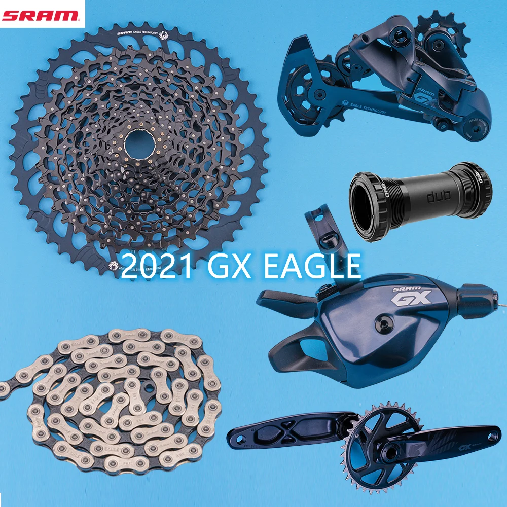 

SRAM GX EAGLE 12 Speed 10-52T MTB Bike K7 12s Groupset Kit DUB Crankset Trigger Shifter Rear Derailleur Bicycle Cassette Chain