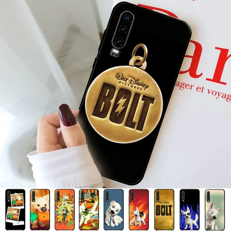 

Disney Bolt Dog Phone Case for Huawei P30 40 20 10 8 9 lite pro plus Psmart2019