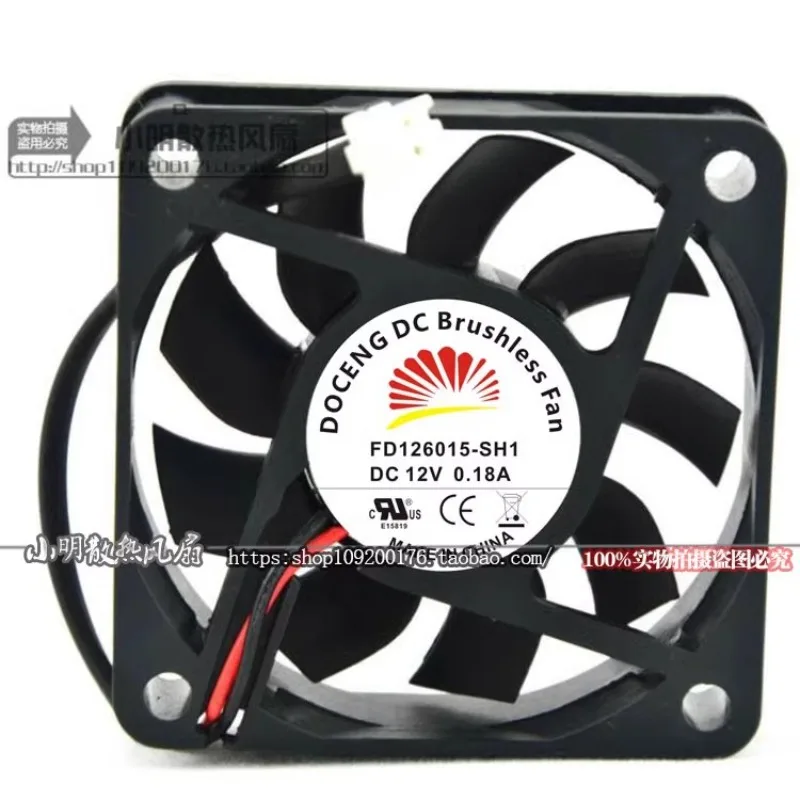 Оригинальный новый вентилятор для процессора для DOCENG 6015 Φ ZP DC12V 0.18A охлаждающий вентилятор 60x60x15 мм