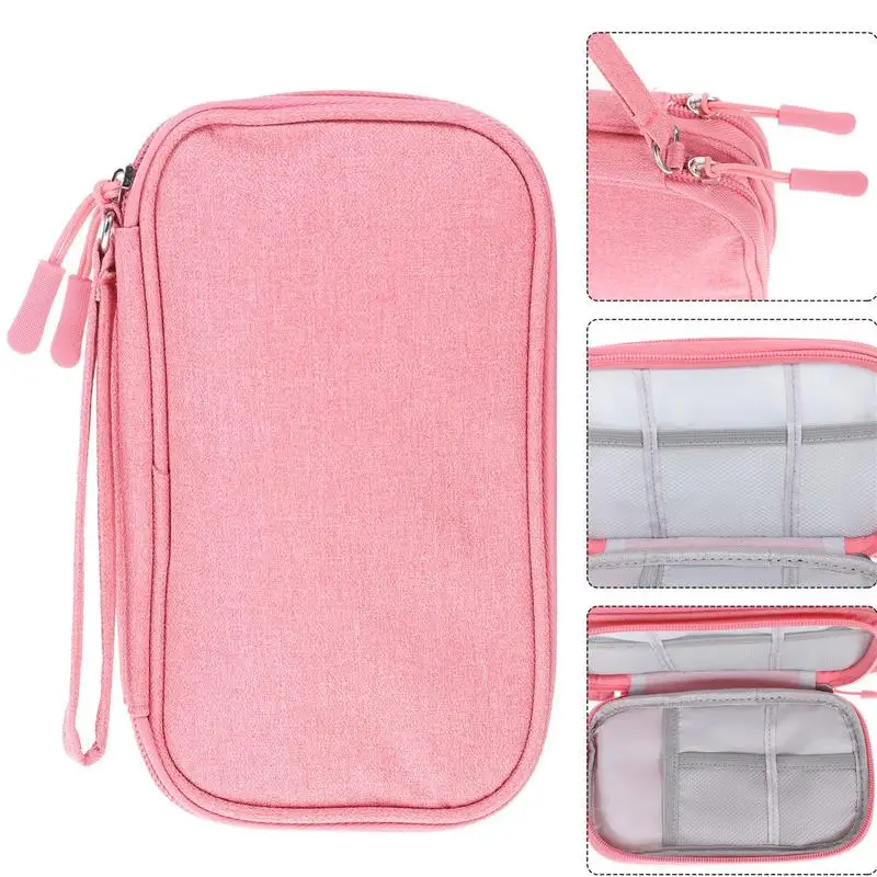 

Electronics Accessories Organizer Pouch for USB Cables Charger Cord Earphone