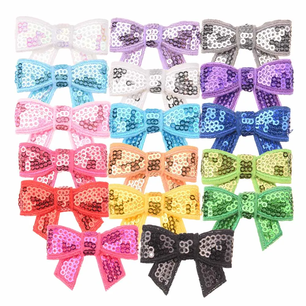 360 шт. блестящие аксессуары для волос с бантом девочек заколки комплекты