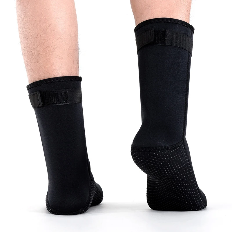 

3mm Neoprene Diving Socks Shoes Water Boots Non-slip Beach Boots Wetsuit Shoes Warming Snorkeling Diving Surfing Socks For Adult