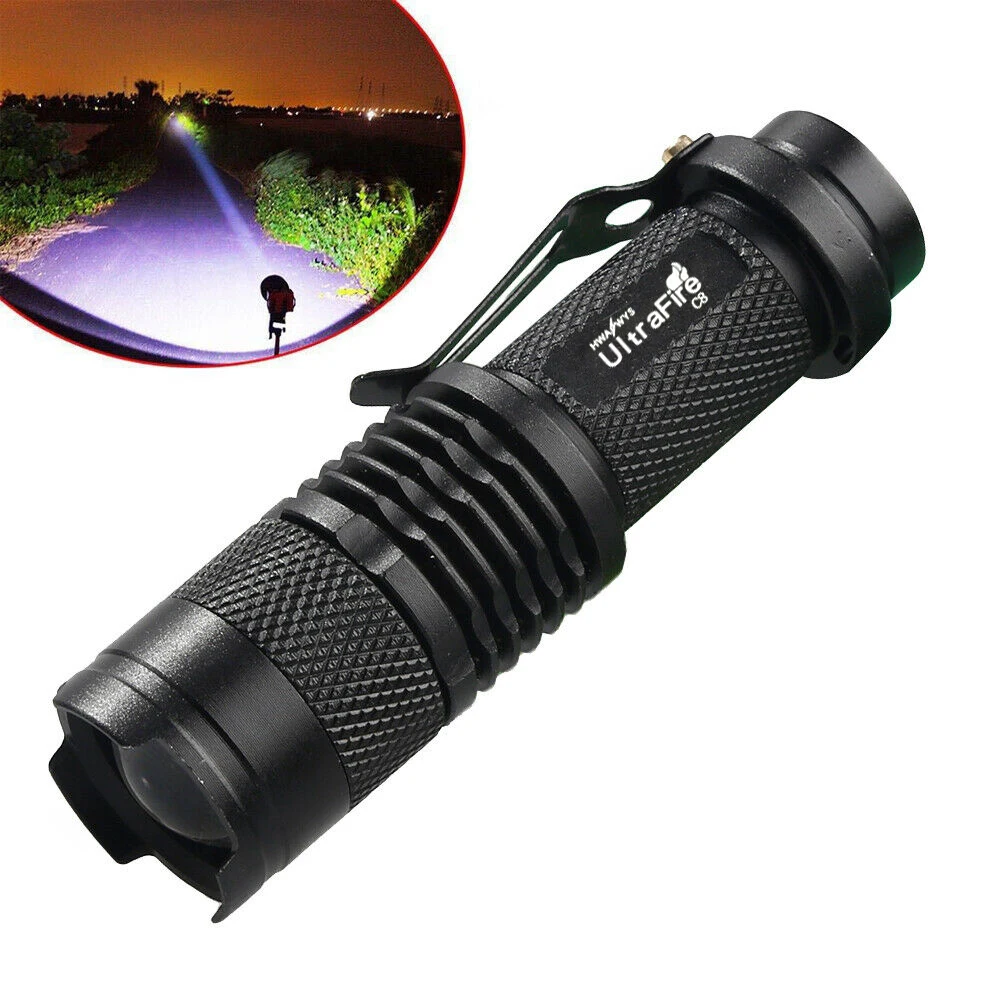 

Ультраяркий светодиодный фонарик T6, уличный фонарь для кемпинга, суперъяркий портативный, светодиодный скользящий светодиодный светильни...