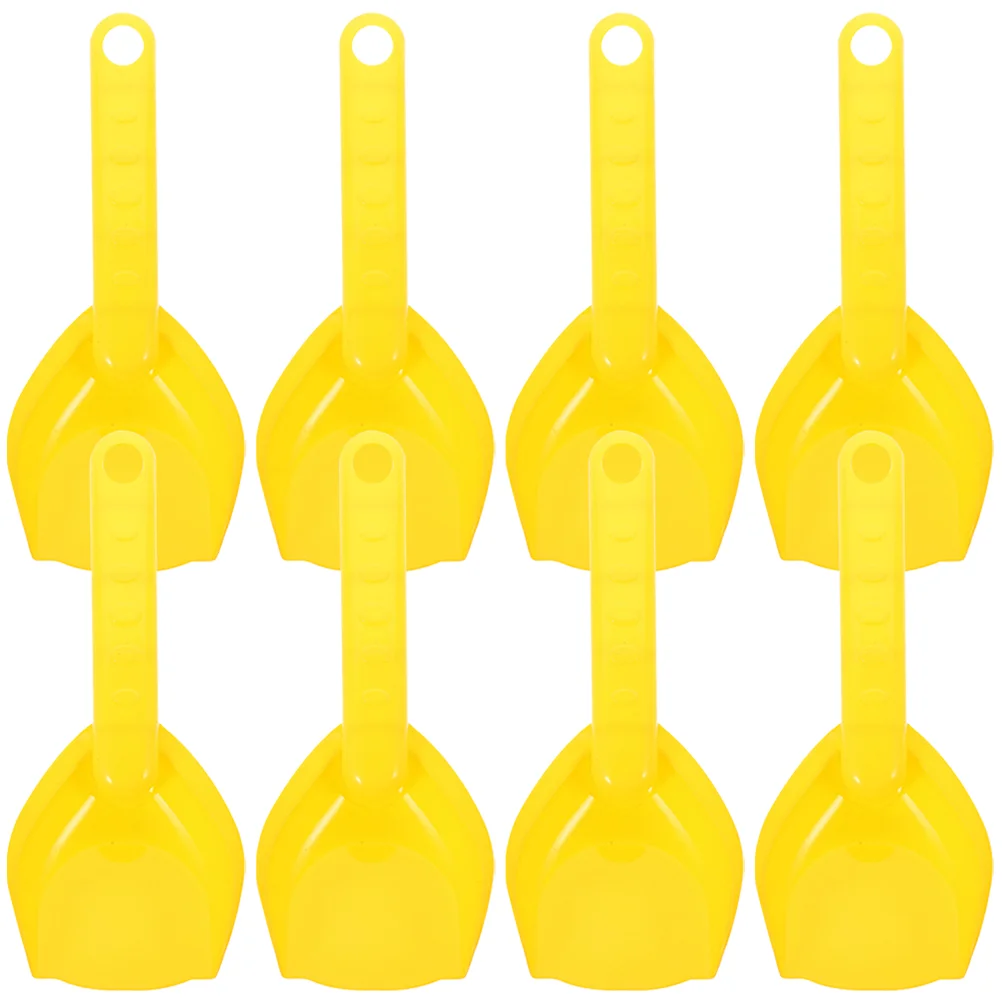 

8 Pcs Outdoor Toys Playset Thicken Sand Scoop Beach Plastic Shovels For Seaside Kid