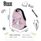 Горячая Распродажа Сумка для ланча с принтом, теплоизоляционная сумка для пикника, неопреновая сумка для ланча, водонепроницаемая Экологически чистая сумка для ланча