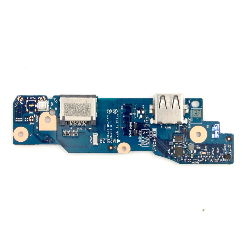 

GENUINE FOR LENOVO ThinkPad E14 GEN2 USB NETWORK BOARD 5C50S73054 NS-C771