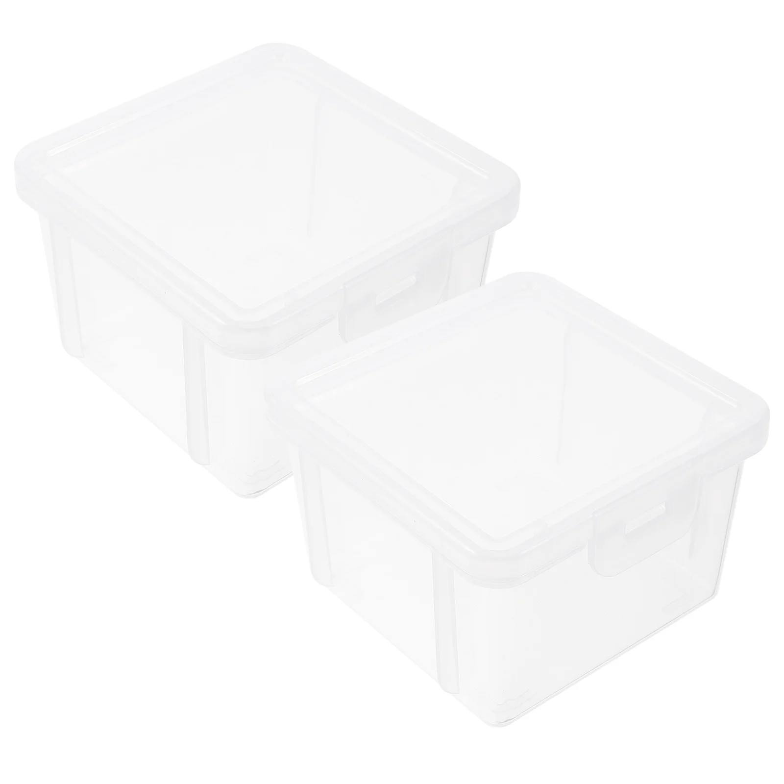 

2 Pcs Coins Collecting Clear Case Holders Collectors Professional Collection Box Storage Accessory Pp