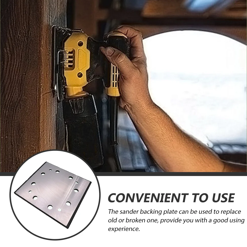 Квадратная шлифовальная подушечка Опорная пластина Шлифовальный диск