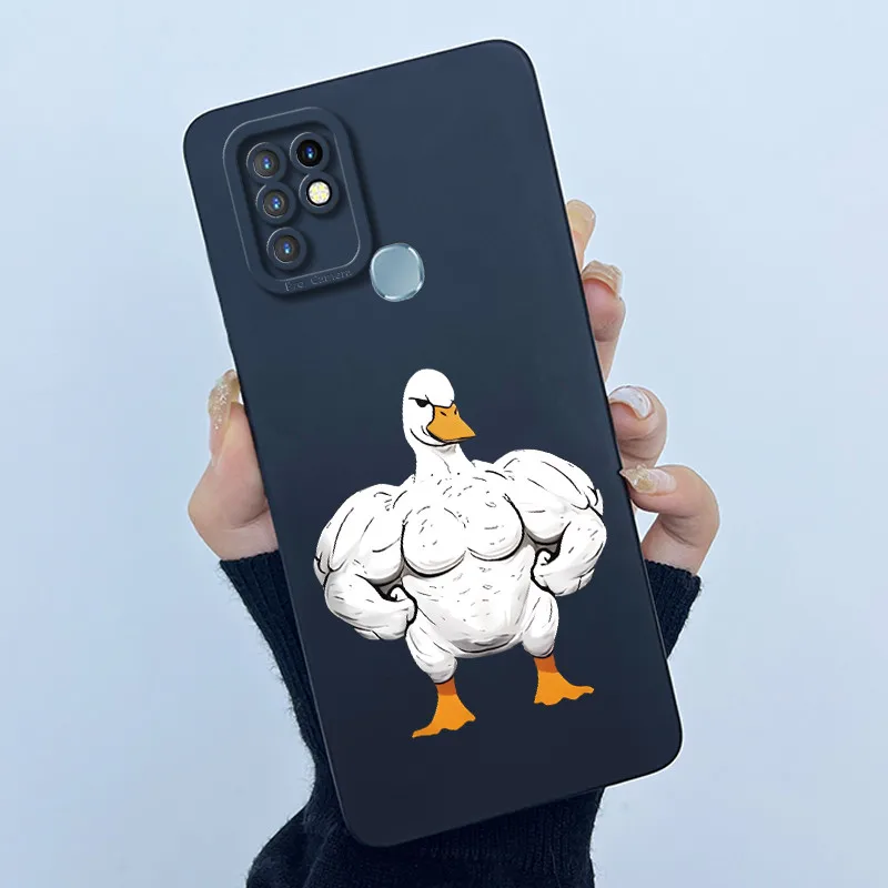 Для Infinix Hot 10 X682B X682C чехол для телефона Hot 10T 10S X689C X689B мягкий силиконовый чехол модный окрашенный защитный чехол Capa (art.: 3920cc09802ce) - 3920cc09802ce