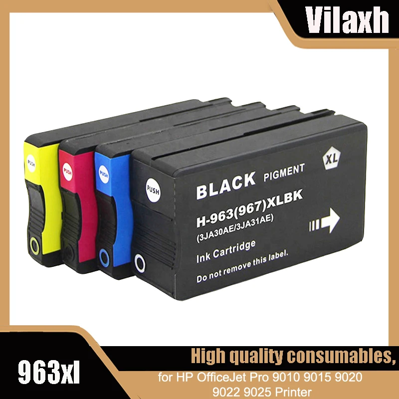 Картридж чернильный совместимый с HP 963XL 963 HP963 для OfficeJet Pro 9010 9012 9013 9014 9015 9016 9019 9020 9022