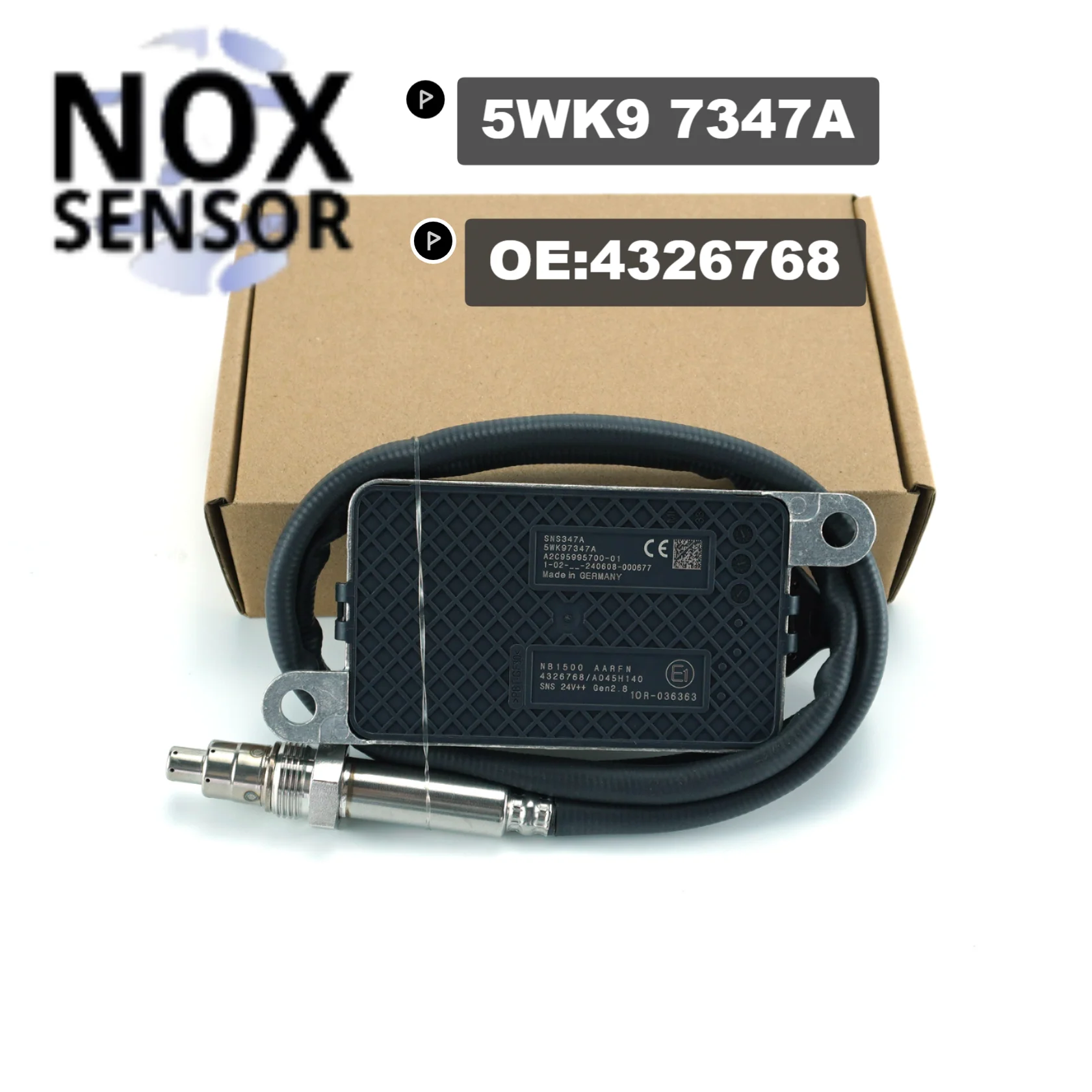 5WK97347A A2C 95995600 82.3244 7557236 CNS10084 Датчик оксида азота Nox 4326768 10R 036363 для CUMMINS DAF