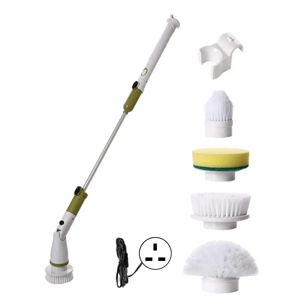 

Scrubbing Brush 1 Set Practical 7W-13W Labor-saving Power Bathroom Tile Scrubber Brush Cleaning Tool Daily Use