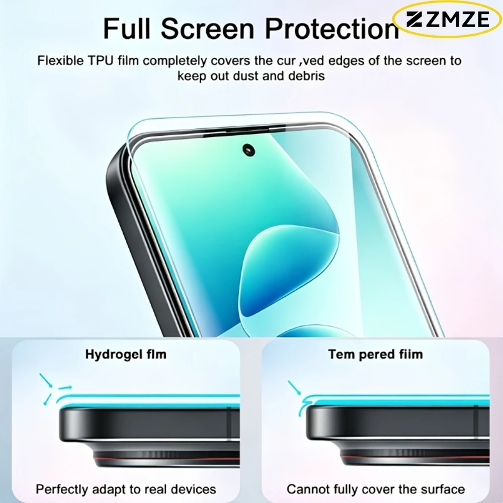Фото Прозрачная пленка из ТПУ, 4 шт., для Infinix Hot 60 40 Pro 50i 40i 30i 50 60i 4G 50 Pro 4G 30 20 Play NFC 20 5G 20i 20S, ультратонкая, легко наносится №4