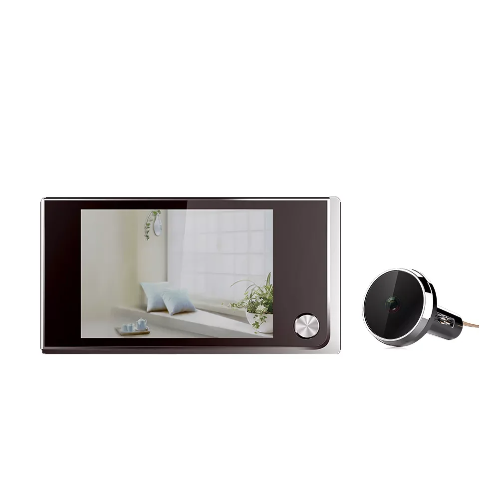 

3.5 inch LCD Color Screen Digital Doorbell 120 Degree Door Eye Doorbell Electronic Peephole Door Camera Viewer Outdoor Door Bell