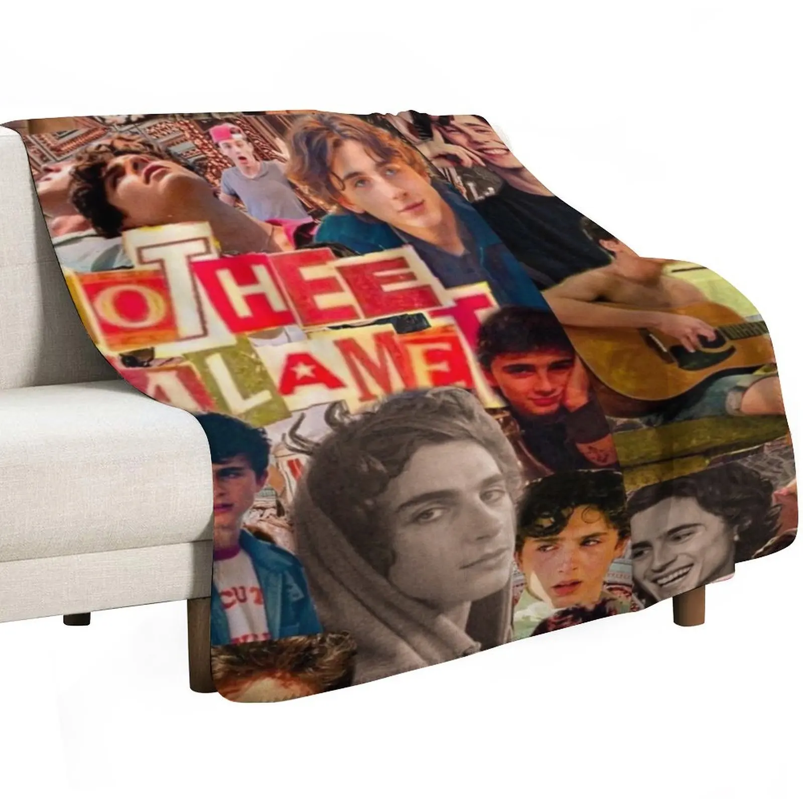 Фото Тимот? Плед ?e Chalamet, летний пушистый плед для диванов, постельное белье, пледы. №2