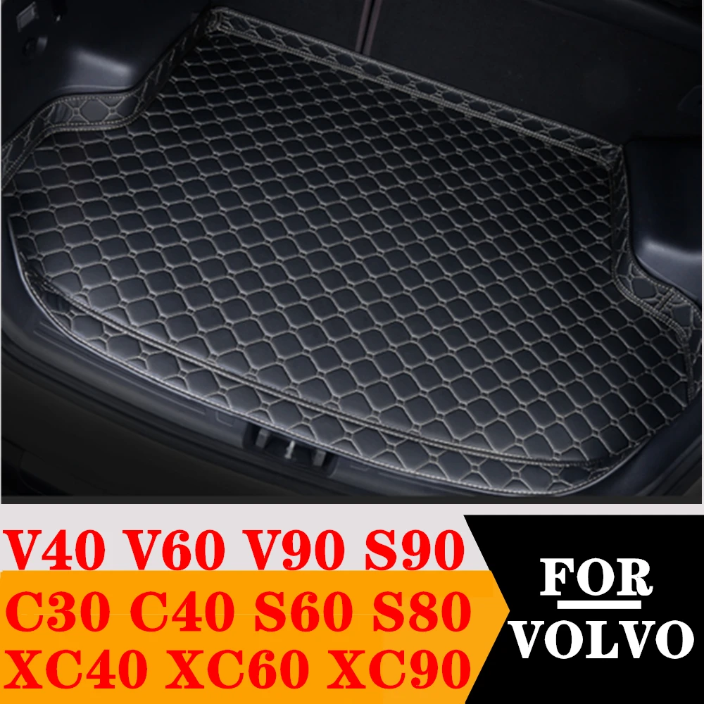 

Sinjayer Waterproof Car Trunk Mat Tail Boot Cargo Pad Carpet Parts FIT For VOLVO XC60 XC90 XC40 S60 S80 S90 V40 V60 V90 C30 C40