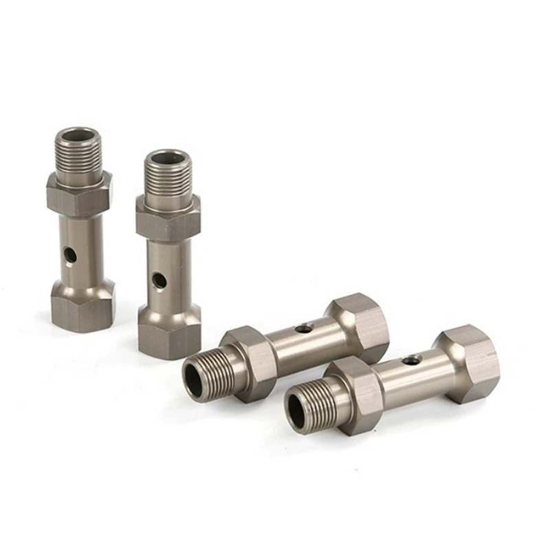 

Cnc Metal Dual Wheel Axles For 1/5 Losi 5Ive T ROFUN ROVAN LT Rc Car Toys Parts