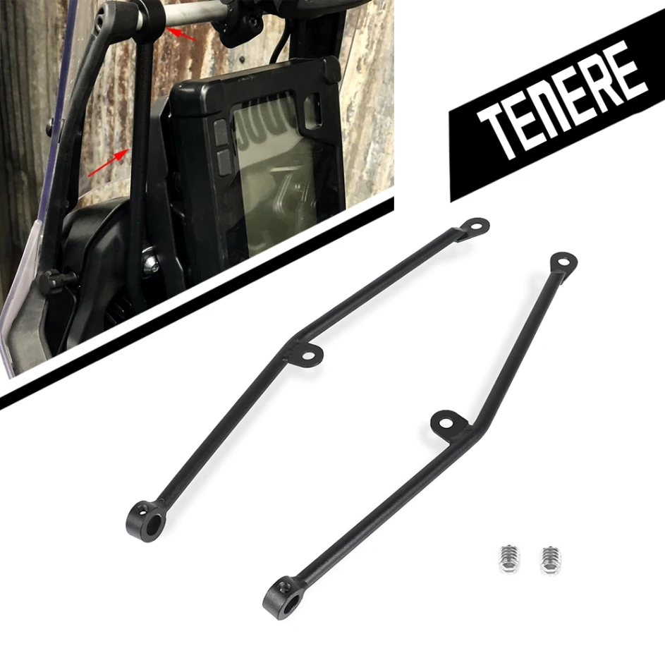 

Кронштейн для мотоцикла Yamaha Tenere 700 2019-2022 2023 анти-бобильная головка предотвращает дрожание поддержка демпфирования Holde Tenere 700 Rally