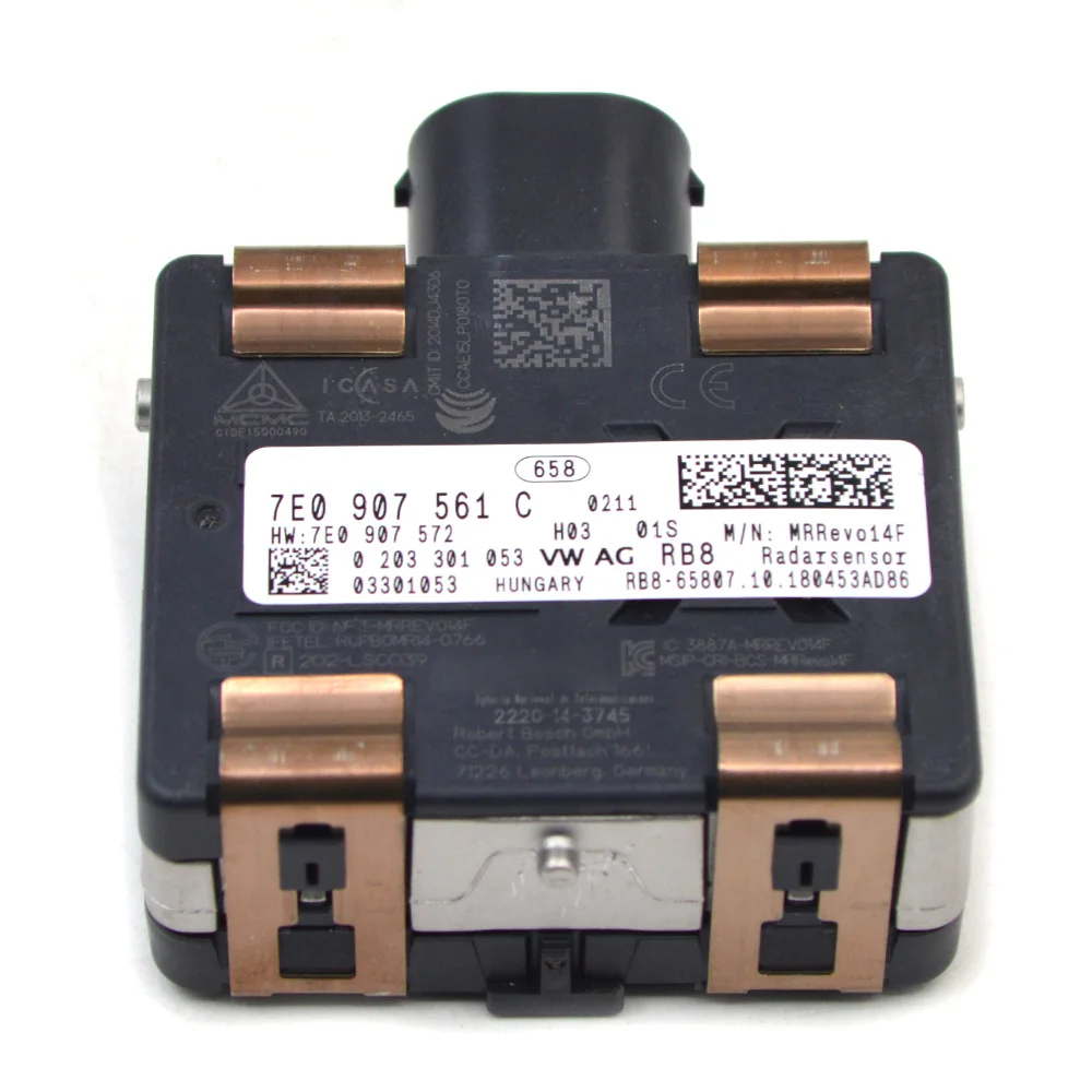 

For VW Multivan T6 16-19 Campmob 16-19 ACC Adaptive cruise radar sensor control unit 7E0 907 561 C 7E0907561C 7E0907461A