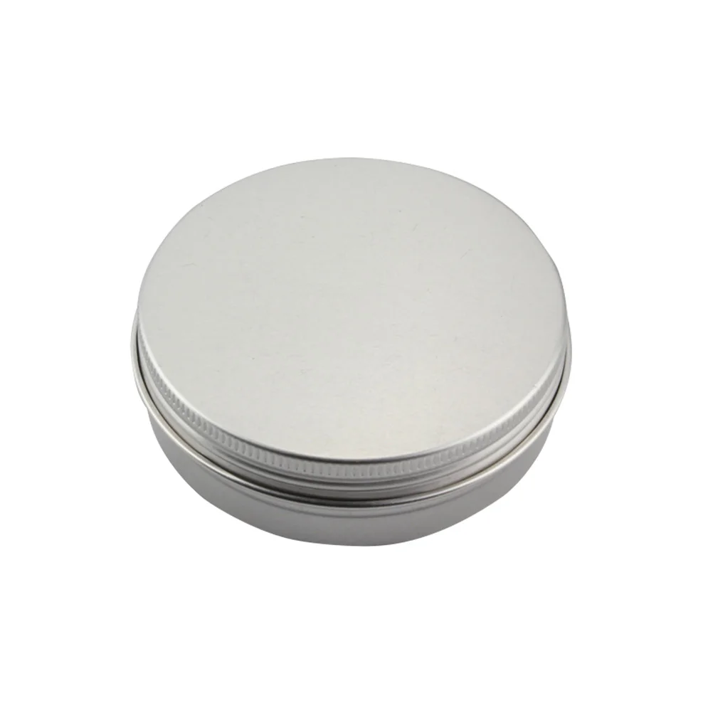 

Jars Travel Tin Jar Aluminum Tins Cream Empty Lids Creams Cans Bottle Metal Round Bottles Toiletries Aluminium Box Refillable