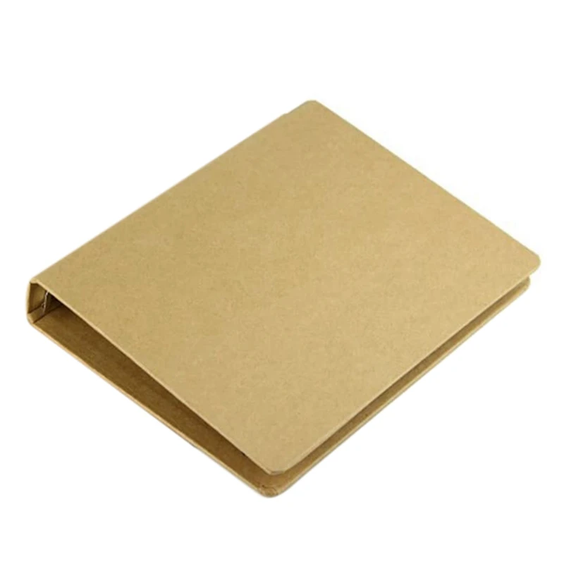 

Kraft Paper Folder Ring Binder, Brown In DIN A6 Format