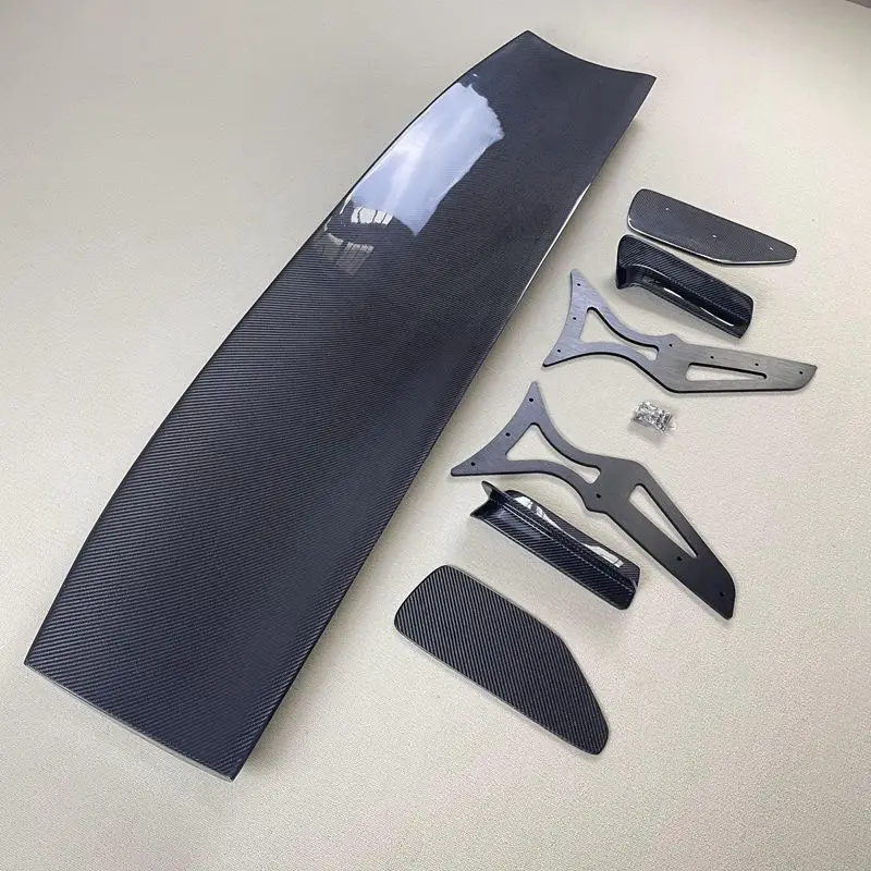 Автомобильный Стайлинг неокрашенный FRP углеродное волокно кованый угольный