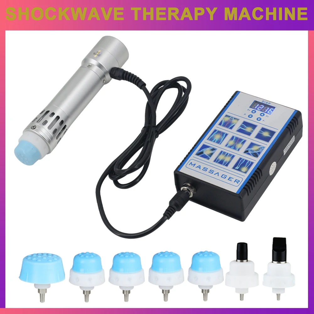 

Portable Shock Wave Equipment Body Massager Shoulder Pain Relief Muscle Relax ED Treatment Shockwave Therapy Machine