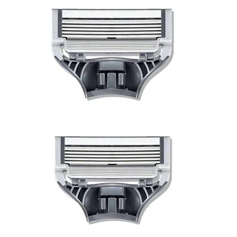 

2Pcs For Harrys Razor Head Replacement Part Men's Face Cleaning Replacement Blade Manual Shaving Head Spare Parts