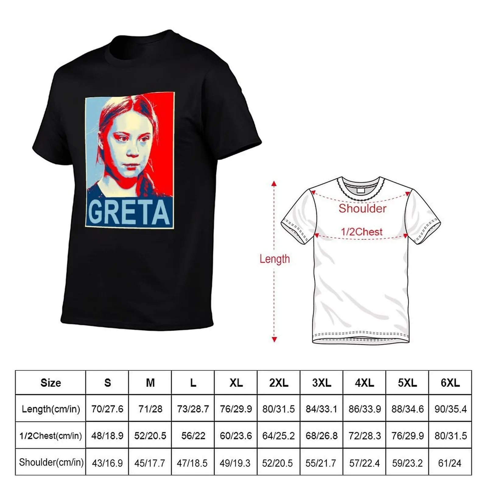 Футболка Greta Thunberg для экологических активистов, повседневная футболка из мягкого хлопка с короткими рукавами (art.: 3920dbe3abde5) - 3920dbe3abde5