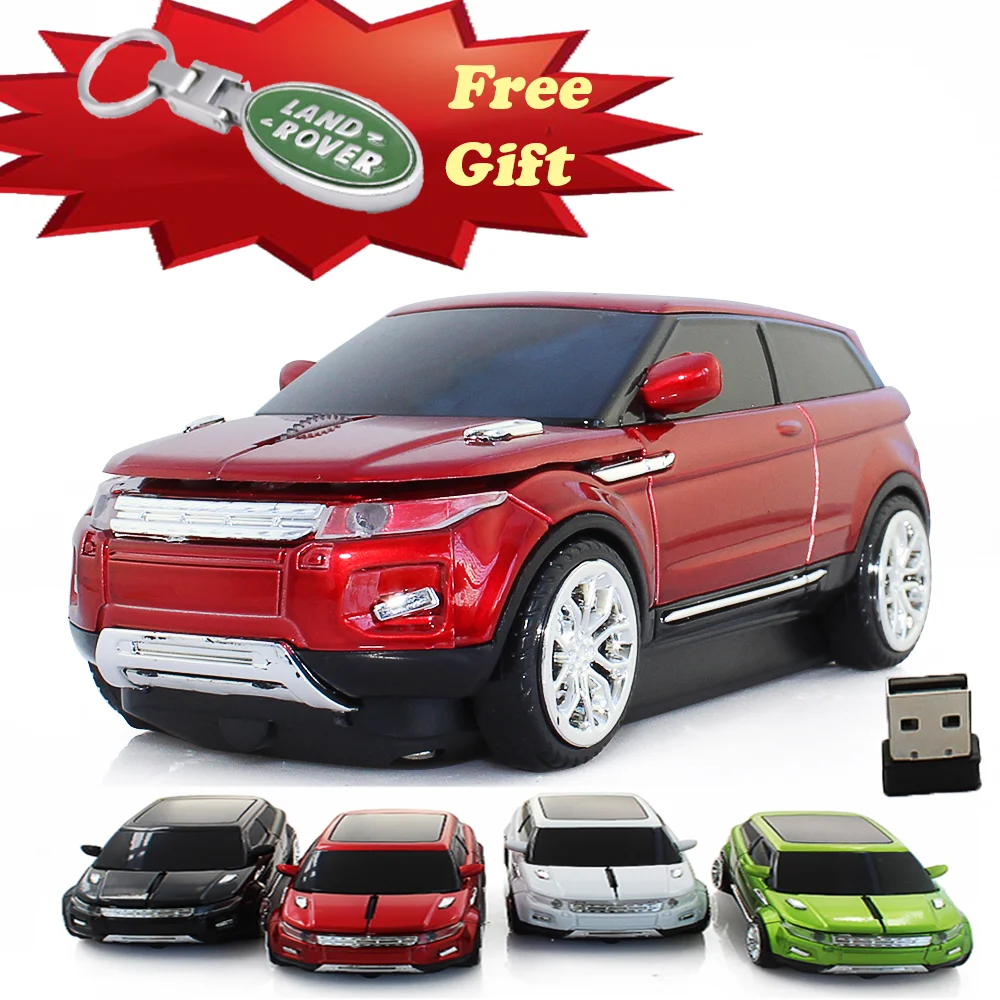 

2.4G Wireless Mouse Cool Sport Car Mouse Gamer 1600 DPI Optical Mice Computer Gaming Mouse For PC Laptop Desktop Tablet Kid Gift