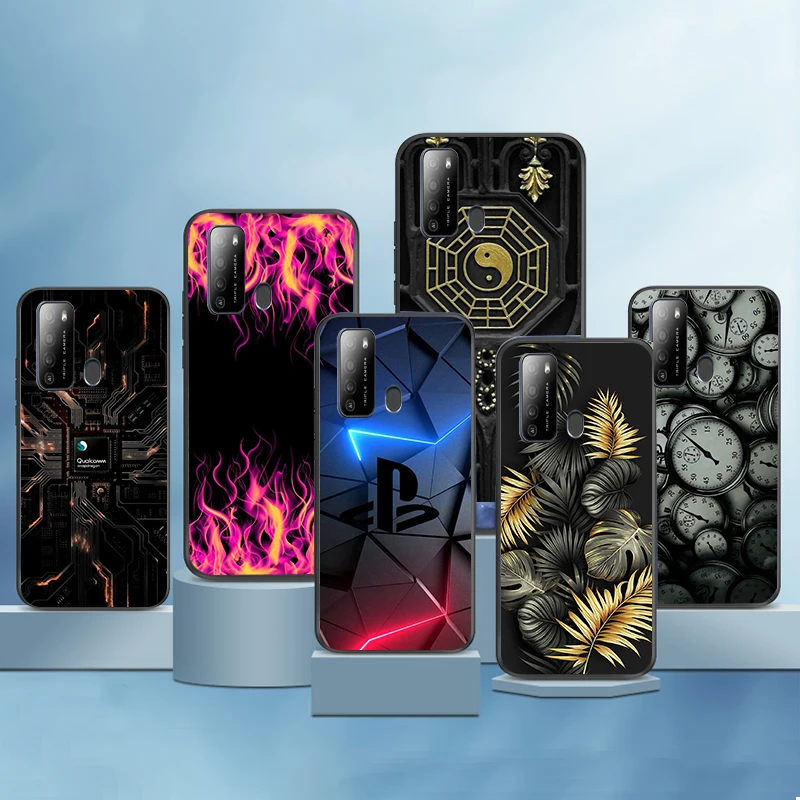 Чехол для материнской платы с 3D чипом для Itel Vision 2, мягкая задняя крышка для Itel Vision 2 S16 Pro, чехол s, бамперы, защитные чехлы из ТПУ