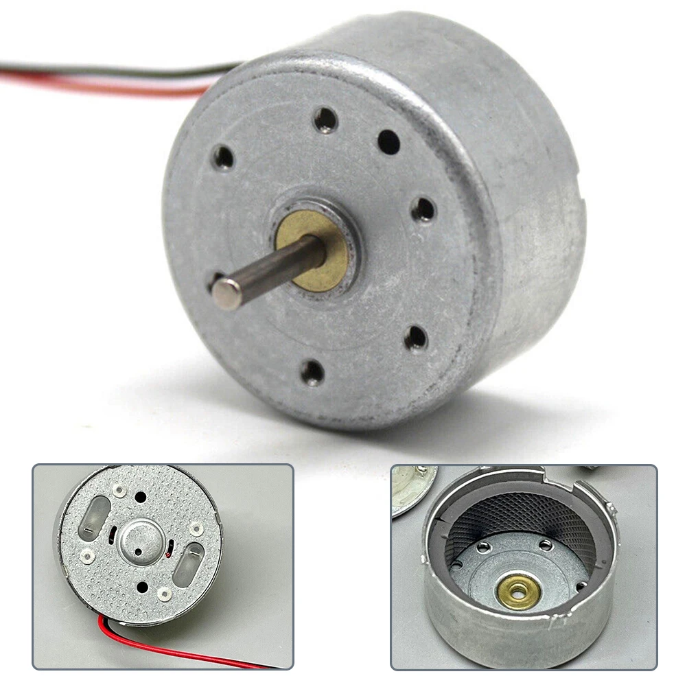 1 шт. двигатель RK-300C RF-300CA-12350 DC 5 В-6 В 9000 об/мин 24 мм круглый электродвигатель DIY